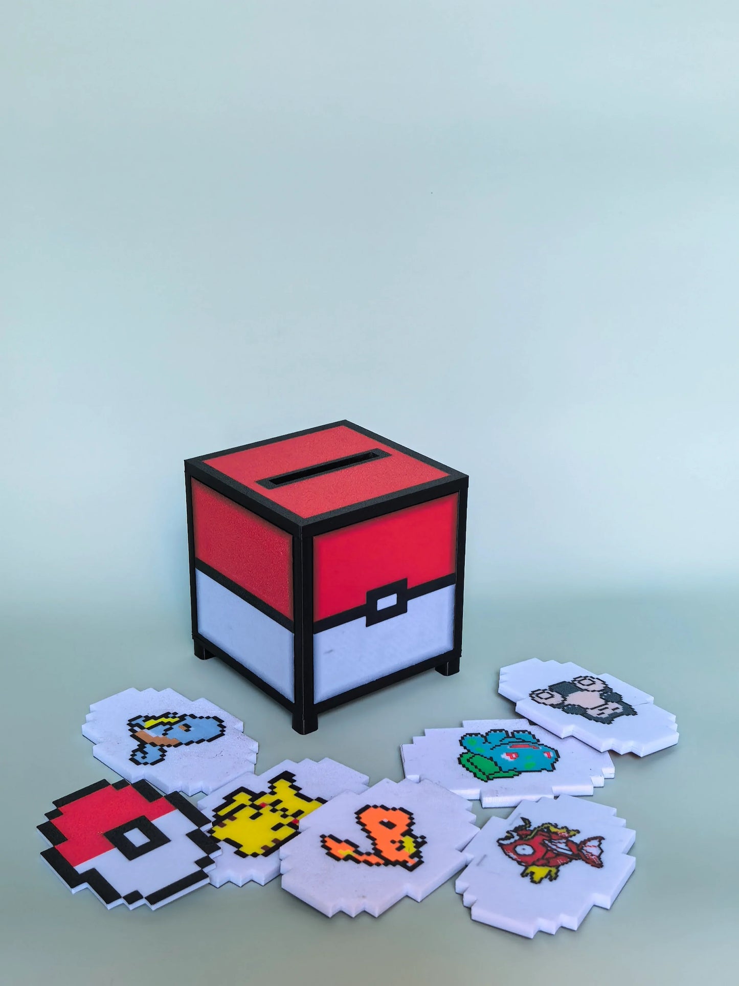 A Pokemon-themed NFC card tap instantly triggers music on the PixelJukebox — capturing the electric magic of a Pikachu thunder strike with cutting-edge NFC technology.